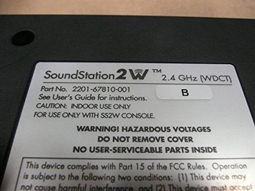 Teléfono de conferencia inalámbrico Polycom SoundStation 2W Basic miniatura 4