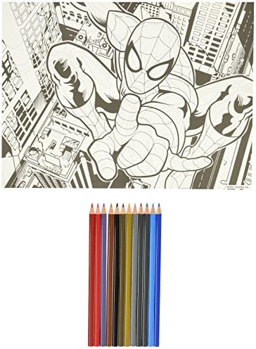 DIMENSIONS Paint Works 73-91505 Spider-Man Pencil by Number Kit