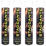4 pezzi - STACCANTE spray ALIMENTARE per teglie 500ml - spray antiaderente ideale per torte, dolci e salati - per oliare stampi, padelle ecc - VOL 10 ad uso professionale