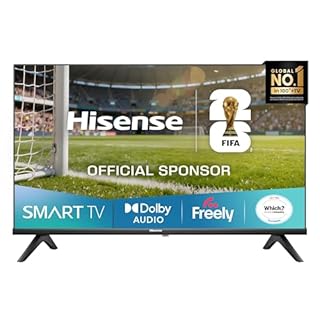 Hisense 32" 32E4QTUK HD LED TV with Freely - Direct Lit LED, Dolby Audio, Natural Colour Enhancer, Games Mode, Sports Mode with Freely, Disney +, YouTube, Netflix