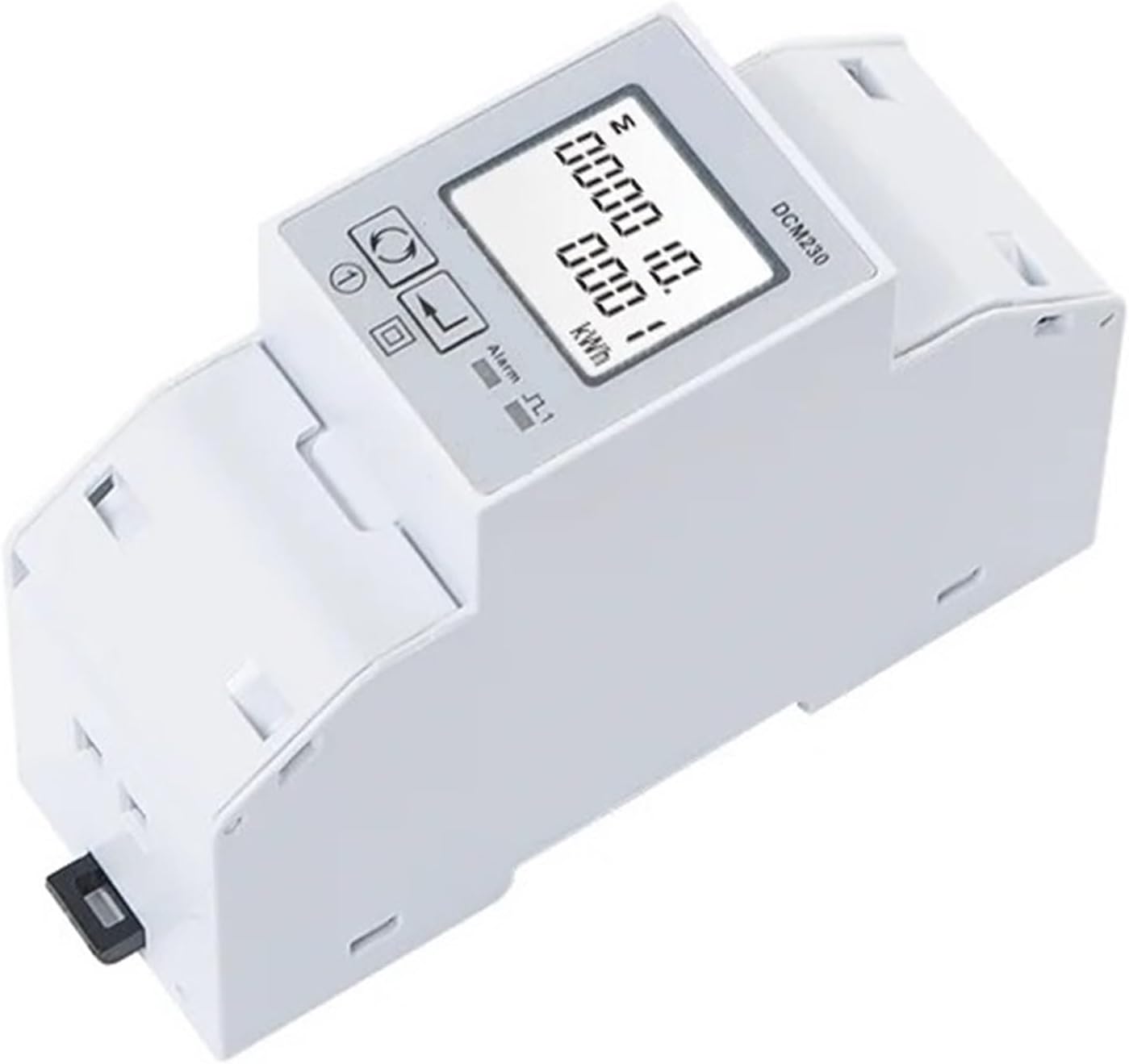 Energy Meter DCM230-2 9-40V DC Power Supply Multifunction Bi-Directional Measurement LCD Display Din Rail