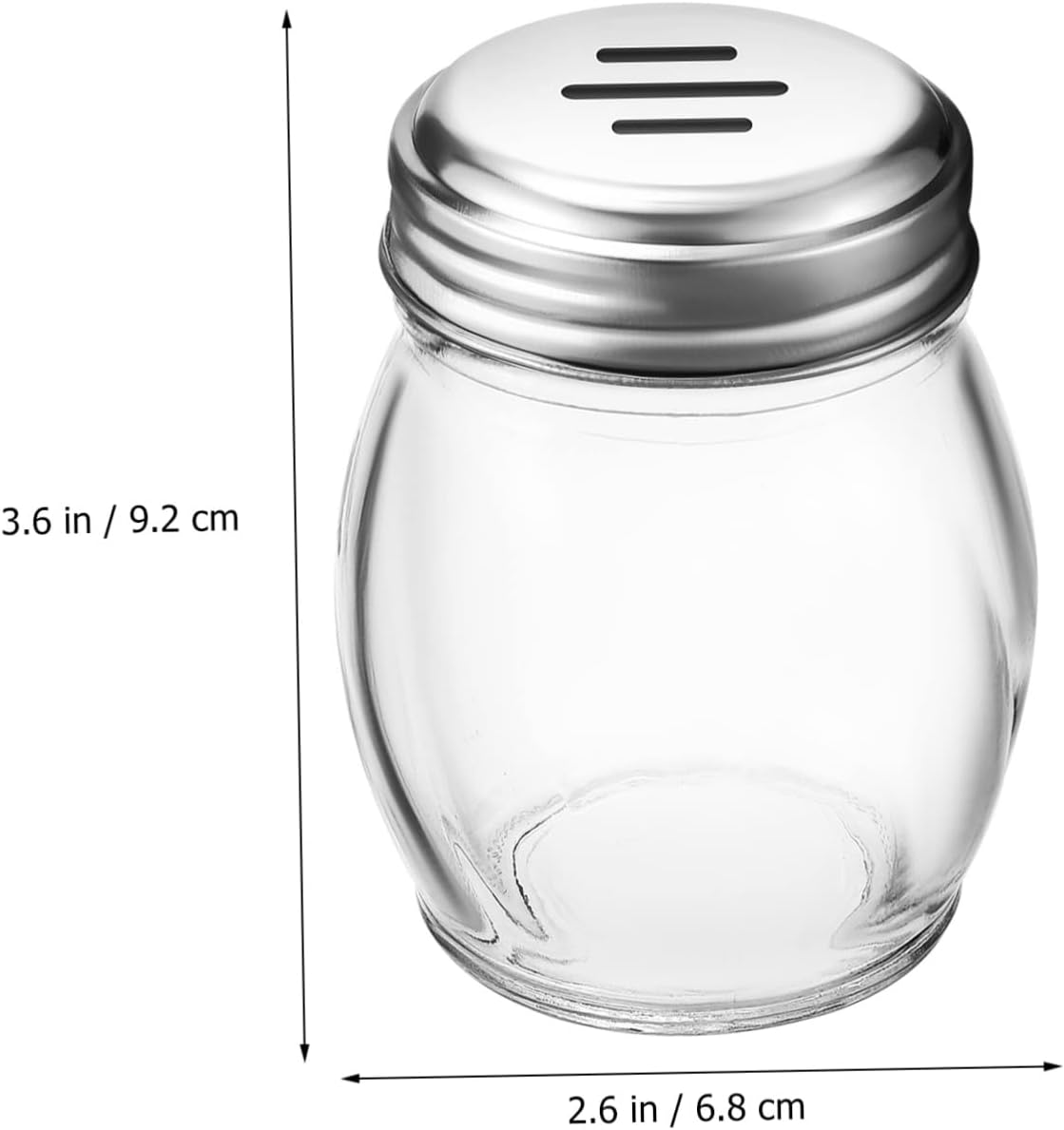 Happyyami 10 Pcs Glass Spice Jars with Two Lid Styles for Home Kitchen and Outdoor Camping Seasoning Containers for Salt Pepper and Other Condiments Convenient and Compact Design