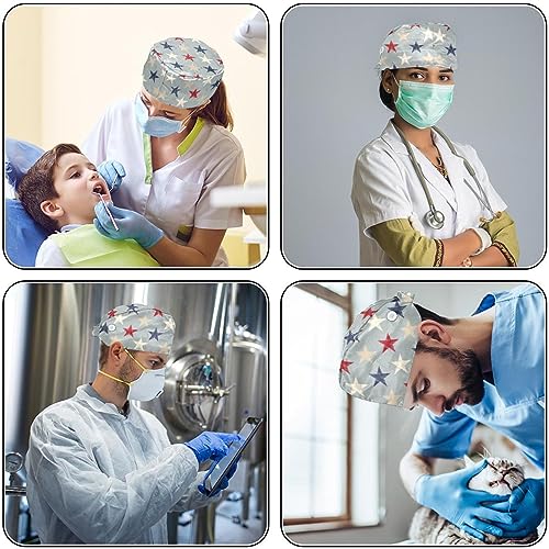 Casquettes de travail ajustables VERED pour stopper la sueur - 5