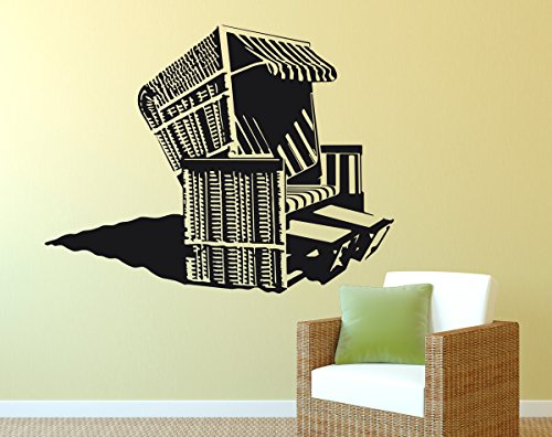 Wandtattoo Skifahrer – Selbstklebend, 138x90 Cm, Schwarz, Easy Zu Montieren Und Wieder Abziehbar