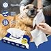 FURWEY Pet Wipes 400 Dog Wipes – 8x8 Inch Unscented Dog Paw Cleaner Wipes for Body, Ears, Face, and Skin Ultra Thick & Soft with Hypoallergenic Formula Ideal Pet Wipes for Dogs & Cats