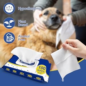   Pet-Wipes-400-Dog-Wipes--8x8-Inch-Unscented-Dog-Paw-Cleaner-Wipes-for-Body-Ears-Face-and-Skin-Ultra-Thick-Soft-with-Hypoallergenic-Formula-Ideal-Pet-Wipes-for-Dogs-Cats