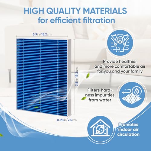 Image of 8 Pack 6000S Humidifier Wick Filter Replacement for LEVOIT Superior 6000S