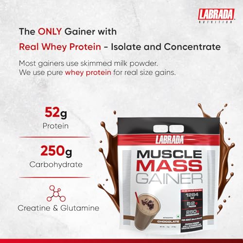 Labrada Store Labrada Muscle Mass Gainer Powder, 3kg - Image 3