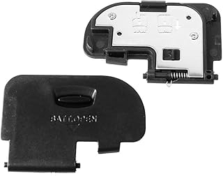 PhotoTrust 2 Pieces Battery Door Cover Lid Cap Replacement Repair Part Compatible with Canon 5D Mark III DSLR Digital Camera