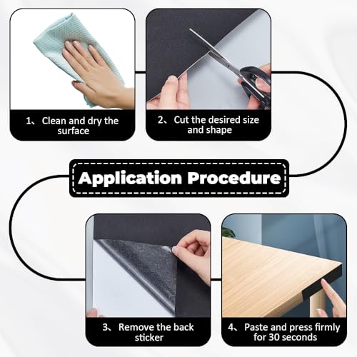 12 Stück 1mm Selbstklebende Schaumstoffplatte, 21 x 30 cm Eva Schaumstoff Dünn, Moosgummi Selbstklebend Platten Schwarz, rutschfeste Schaumstoffmatte Foam Board für Möbel DIY-Projekte Verzierung