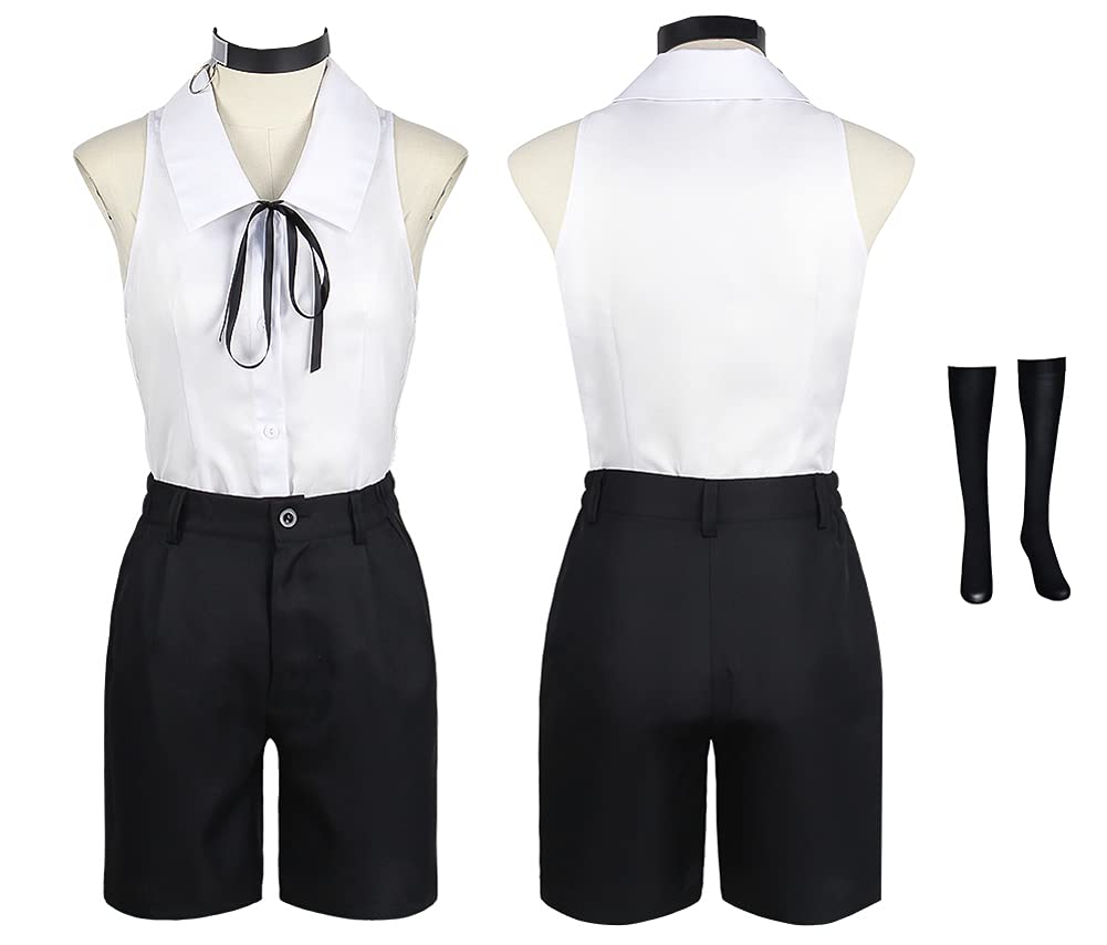 Makima Cosplay Costume Jacket Power Nurse Uniform Reze Outfits Full Set for Halloween