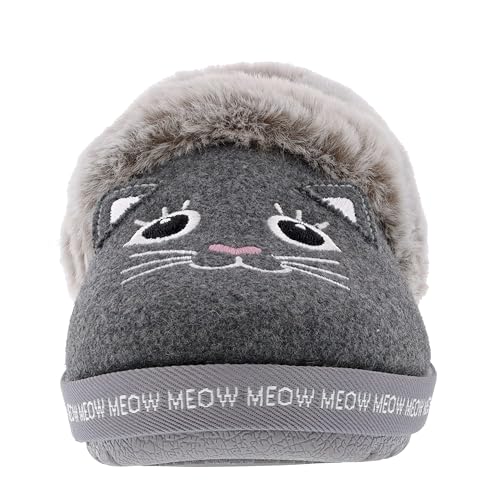 Skechers Women's Bobs Too Cozy- Meow Jammies Slippers3