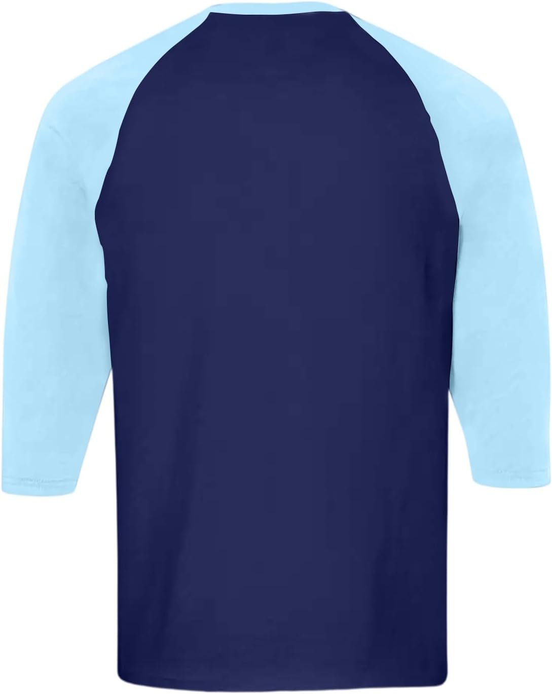 Mens Raglan 3/4 Sleeve Henley Shirt Summer Baseball Tee Lightweight Breathable Retro Jersey Casual Fashion Top