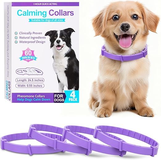Calming Collar for Dogs 4 Packs