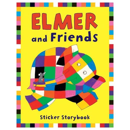 Elmer and Friends Sticker Storybook (Elmer Picture Books)