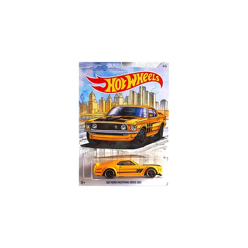 Hot Wheels Detroit Muscle Car Complete Series 6 Car India | Ubuy