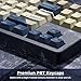 Hkfos XVX Japanese Anime Keycaps- Retro PBT Keyboard Caps,Dye Sublimation Keyboard Keycaps with Cherry Profile,134 Keys Keycap Sets for Mechanical Keyboards - Only Key caps