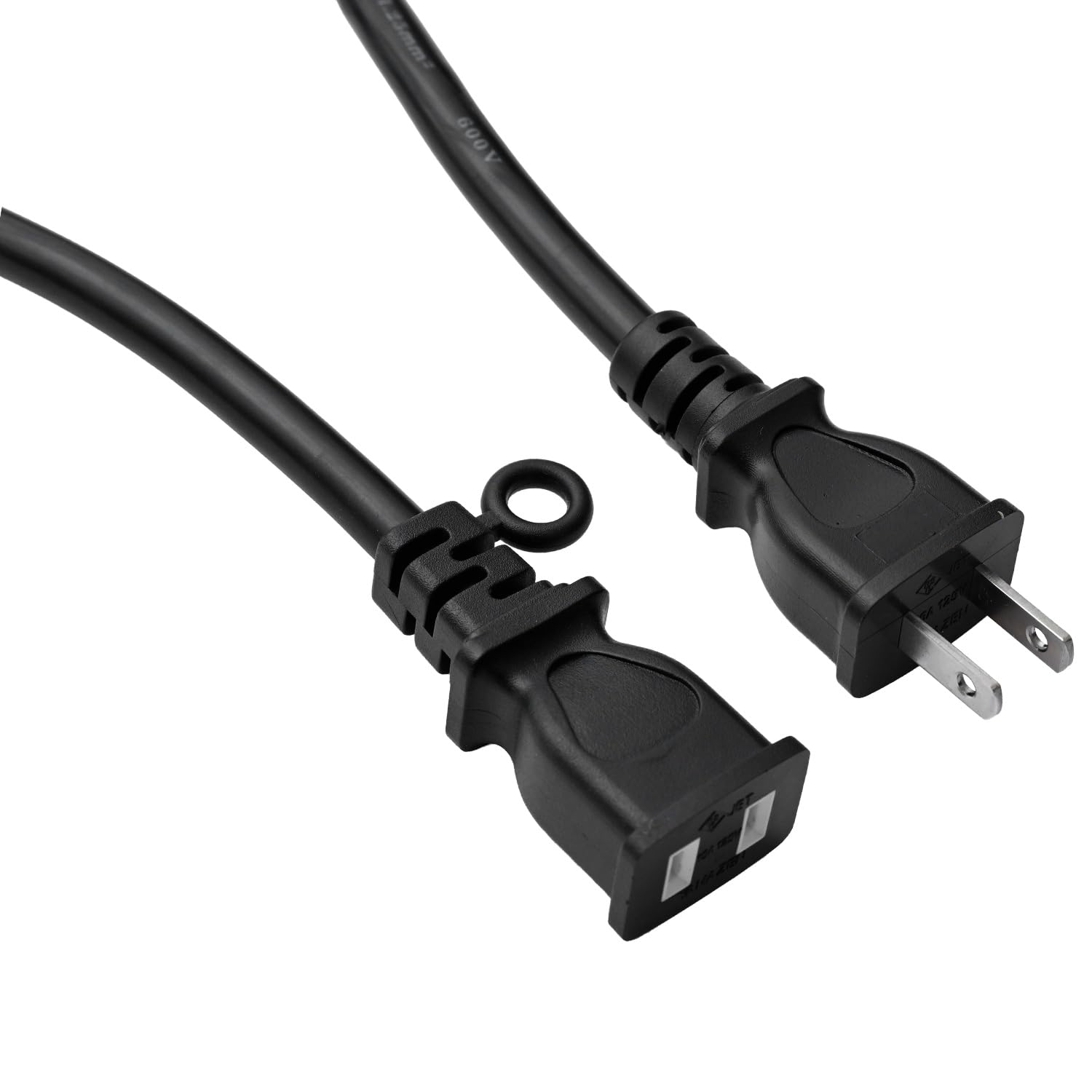 山善(YAMAZEN) 延長コード 5m 1口 15A 125V ブラック
