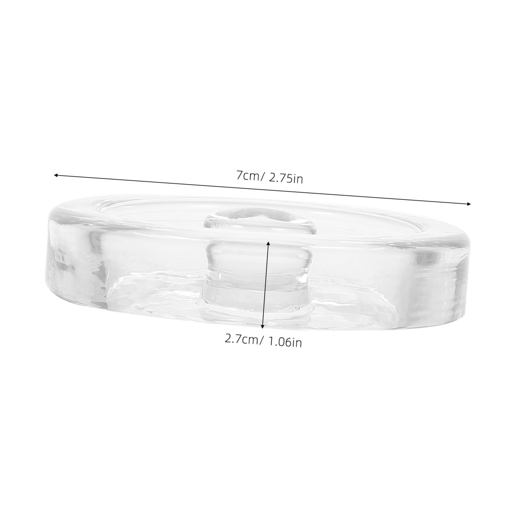 Glas Gärgewichte für Weithals Einmachgläser, mit Griff