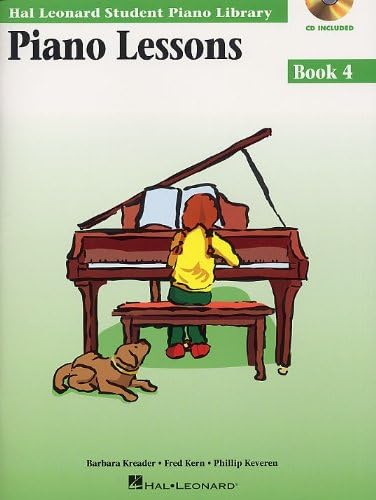 HAL LEONARD STUDENT PIANO LIBRARY PIANO LESSONS BOOK 4 (BOOK/CD) PF