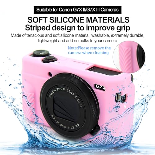 Funda de silicona para cámara Canon PowerShot G7X II miniatura 4