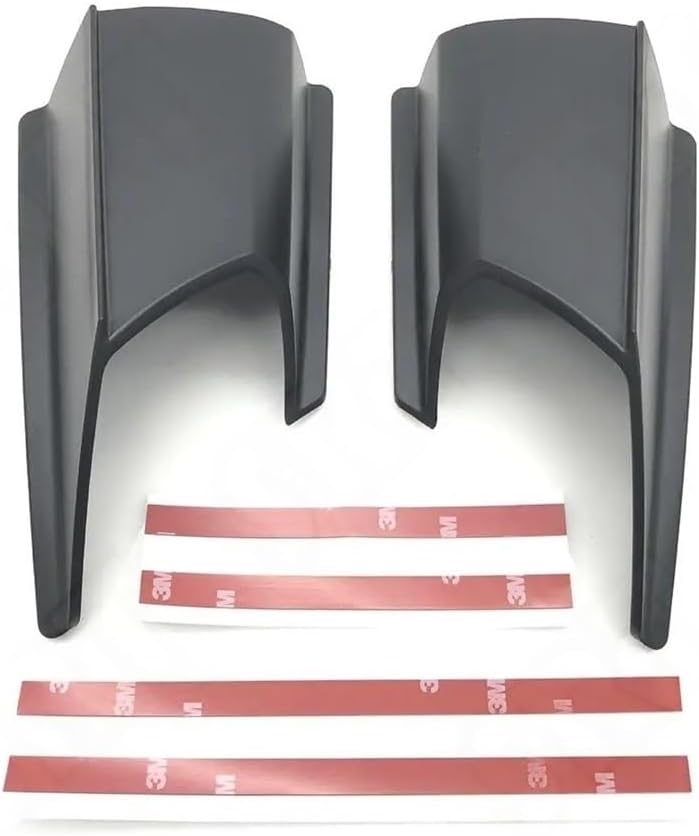 Motorcycle Side Wind Wing for F3 RC 675 800 F4 for 1000RR Motorcycle Front Fairing Side Panel Aerodynamic Wind Wing Modification Spoiler Winglet(Carbon Grain)