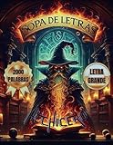  Sopa de Letras Hechicero: En español. Letra Grande. 2000 palabras distribuidas en 100 sopas de letras, con diversidad de temas entretenidos, para adultos y niños