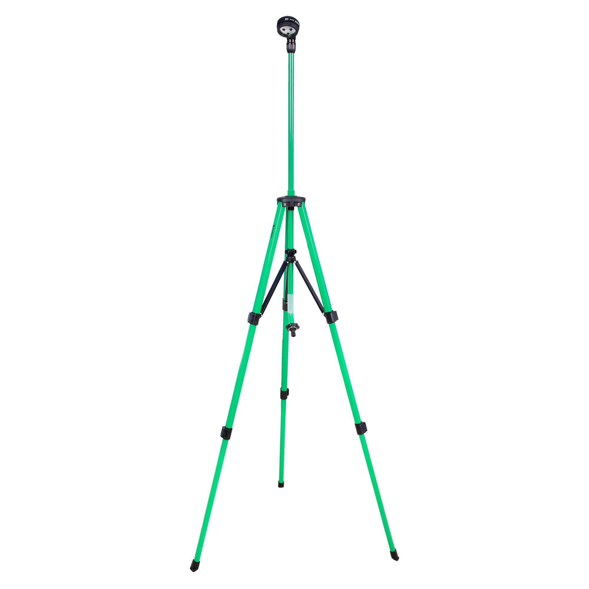Cofan Ducha de jardín con Altura Ajustable | Trípode de Aluminio | 2 Funciones: Ducha y nebulización | Conector Universal Incluido | Altura máxima: 162 cm y Ancho máximo: 92c m