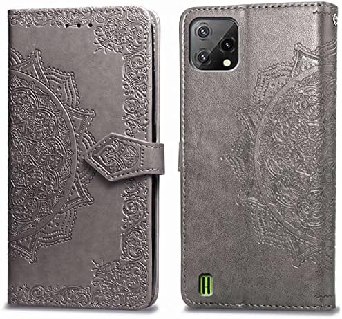 Phone Case for Blackview A55/Oscal C60,Premium Leather Wallet Full Cover with Card Slots and Kickstand,Flip Protective Case for Blackview A55