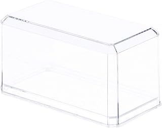 Pioneer Plastics 164C-UV Clear Plastic Display Case for 1:64 Scale Cars (UV Resistant), 3.5
