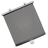 TIKODIDA Store Enrouleur Occultant Noir en PVC pour Fenêtre, Set 1 Pièce, Occultation, pour Chambre ou Bureau