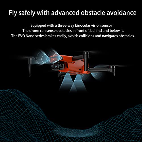 Autel Robotics Evo Nano+ 249G Ultralight Drone 4K Camera,1/1.28 Inch Cmos,50 Million Pixels,With Ryyb Color Filter,28 Minutes Flight Time,10 Km Video Transmission Rc Quadcopter (Nano+ Combo, Glacier White) #TOP5