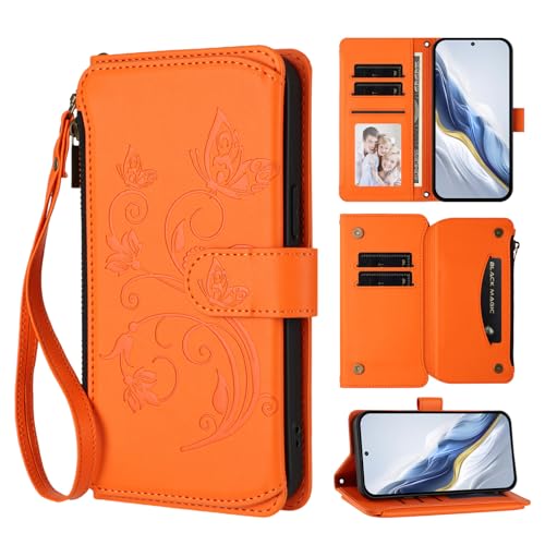 �X�}�z�P�[�X �Ή��@�� for Oukitel C68 Plus �X�}�z�P�[�X�y�J�[�h�z���_�[�E�E�H���b�g�E�}�O�l�b�g�o�b�N���E�t���b�v�E�X�^���h�@�\�t���zOrange