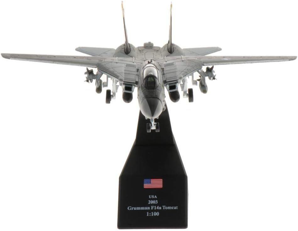 1: 100 Scale F14 Fighter Model Diecast Toy