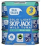 Sea Tales Skipjack Tuna In Water No Salt Added 3Pk, 5 Oz