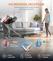 XenonLab Cordless Vacuum Cleaner, Foldable 75Mins/55kPa/650W Stick Vacuum — image 2