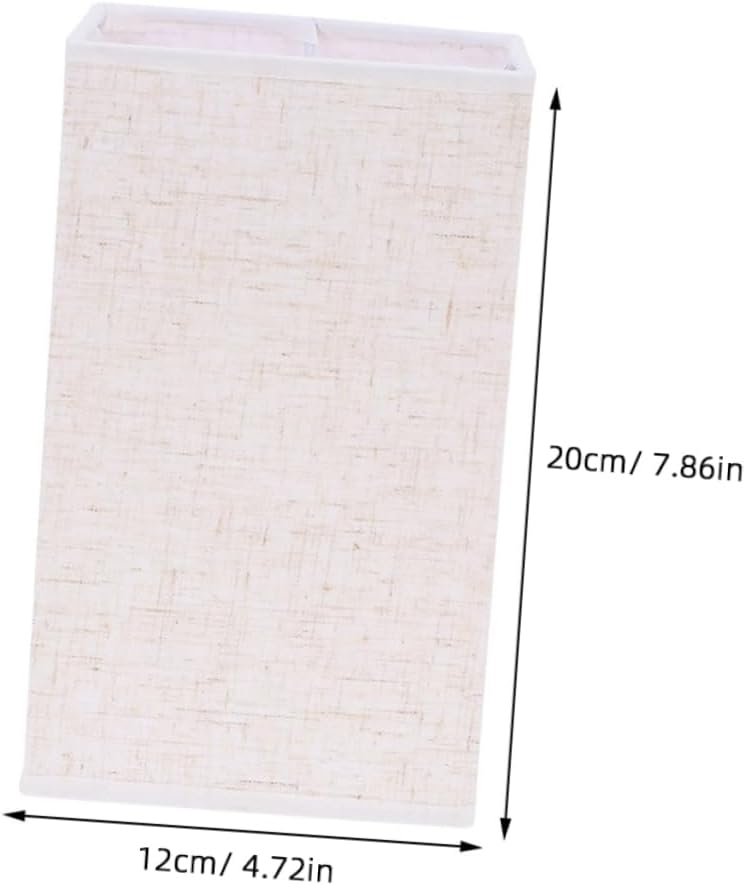 DOITOOL Elegant Fabric Lamp Shade Cover 2pcs Set for Floor Light Wall Light Living Room Study Room Decor