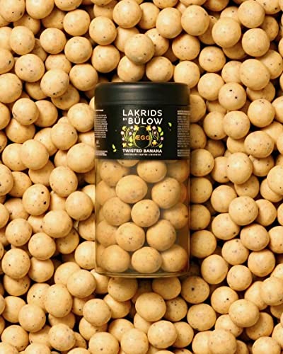LAKRIDS BY BÜLOW - ÆGG - Twisted Banana - 295g - Salziger Lakritzkern umhüllt von cremiger weißer Schokolade, süßer… – Bild 3