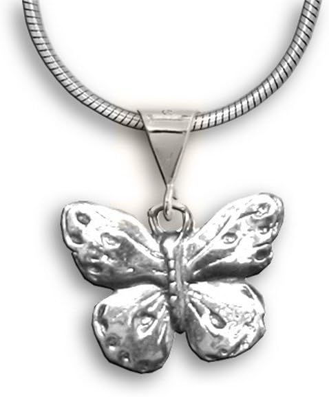 Sterling Silver Butterfly Pendant