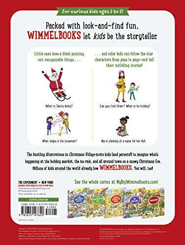 My Big Wimmelbook―Christmas Village: A Look-and-Find Book (Kids Tell the Story)