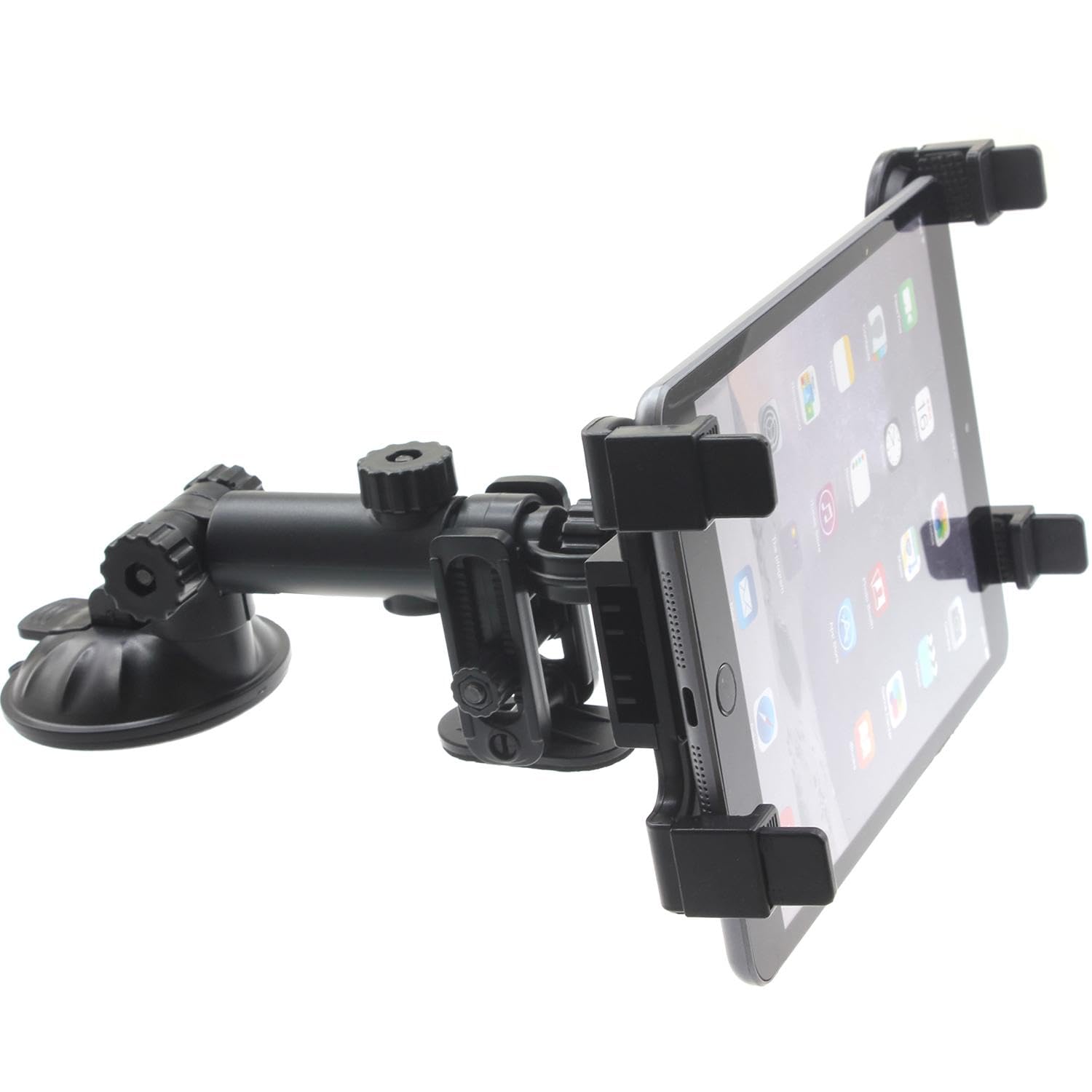 Car Mount Tablet Holder Dash Compatible with TCL NxtPaper 11/Tab 11, Cradle Dock Swivel Telescopic Strong Grip
