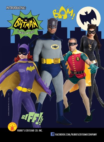 Rubies DC Batman Classic 1966: Catwoman Costume for Adults, Women's Medium - Thumbnail 6