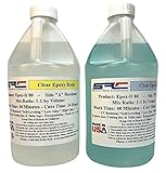 Epox-It 80 Clear Epoxy Resin for Coating Wood Table Tops Bar Top Resin Art - 1 Gallon Kit