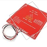 MK2B Heated Bed with Soldered NTC 3950 Thermistor and Borosilicate Glass Sheet– 3D Printer PCB...