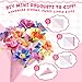 Titenmaoyi Arts and Crafts for Kids Girls - Fabric Flower Bouquets Toys for Girls - Birthday Christmas Gifts for Girl 4-6 6-8 - Educational Activity Preschool Toys with DIY Diamond Sticker