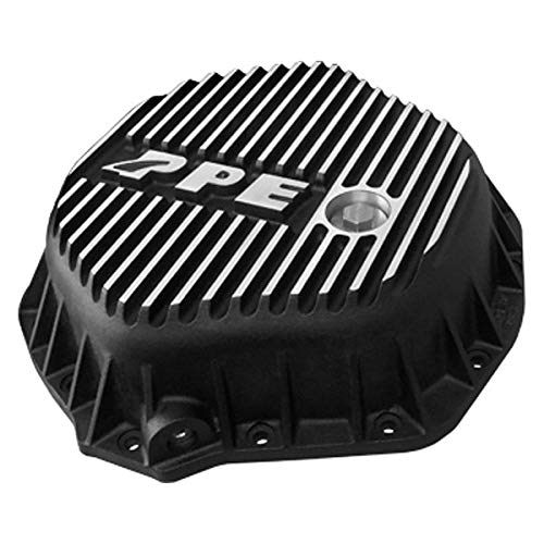 Ppe Heavy Duty Rear Aluminum Differential Cover Brushed Gm & Dodge W/ 11.5" Rear Axle - 138051010 #TOP1