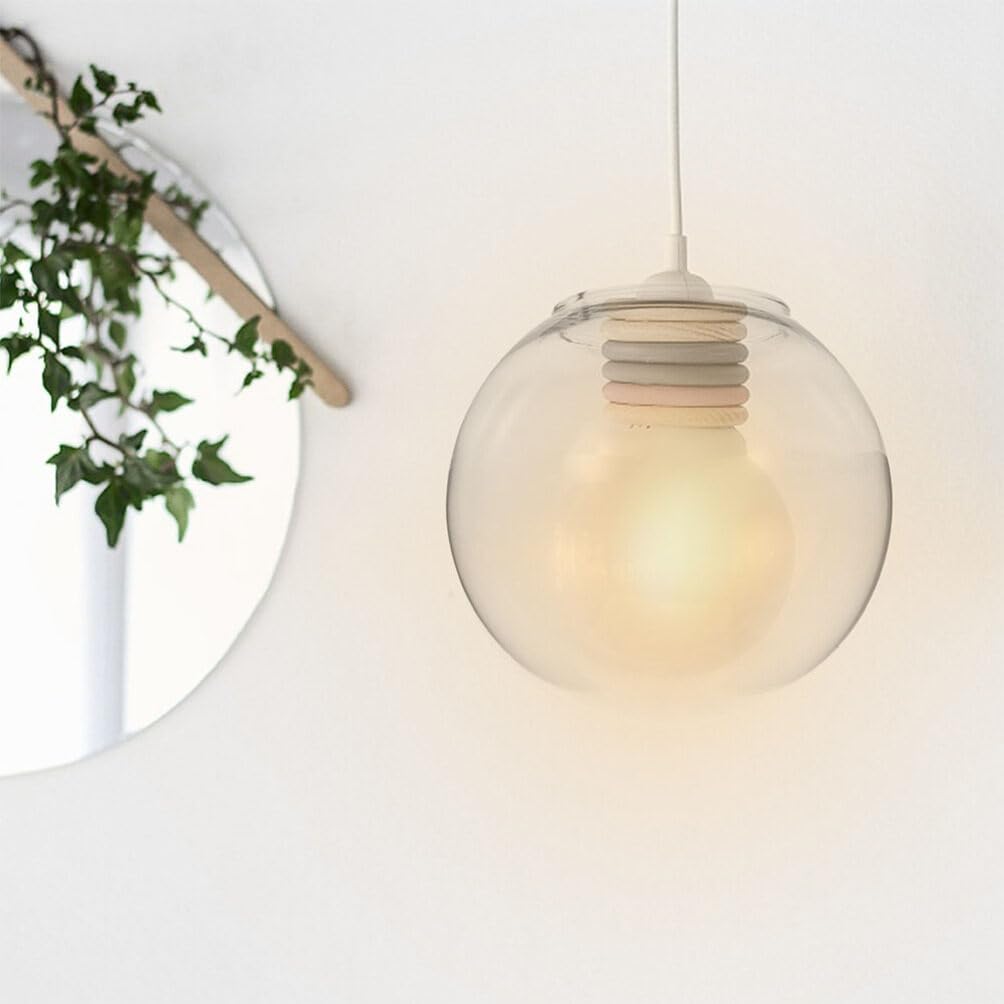 Kugel Lampenschirm 15cm Klarglas | Runde Glaskugel Für Pendelleuchten | Ersatzschirm Für Kronleuchter