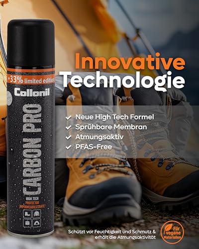 Foto von Collonil Carbon Pro 400 ml Imprägnierspray Universal Fluorfrei Nässeschutz