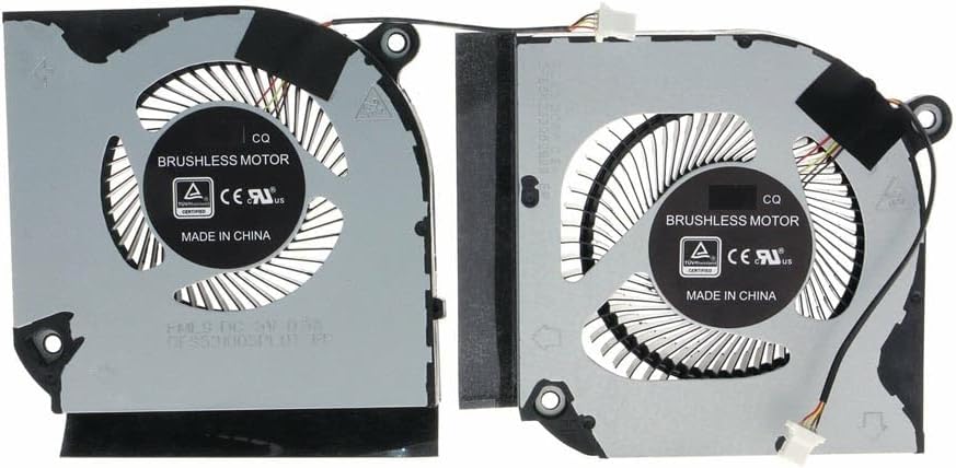 CPU & GPU Cooling Fan for Acer Nitro 5 AN515-55 AN515-55-50Z3 AN515-55-72Z3 AN515-55-73GS AN517-52 AN517-52-5744 AN517-52-59RD AN517-52-72QF