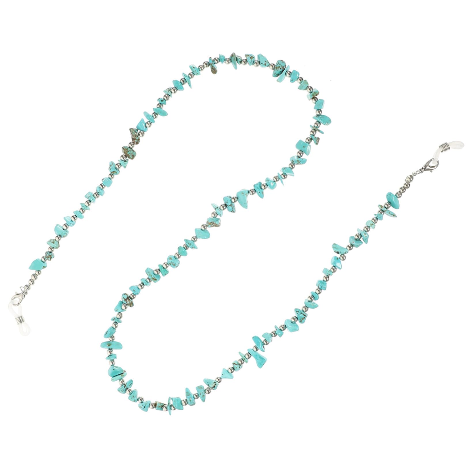 Correa Antideslizante para Gafas con Diseño Irregular de Perlas Kallaite Cadena para Anteojos Soporte de Gafas Compacto y Accesorio de Moda